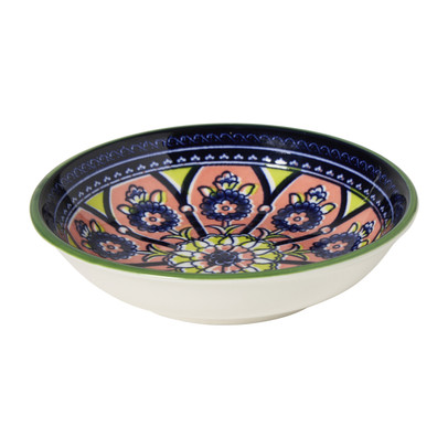 Schoteltje Bella - blauw/roze - ø9.7x2.5 cm