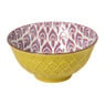 Schaaltje groot Bo - geel/paars - ø15.5x7 cm