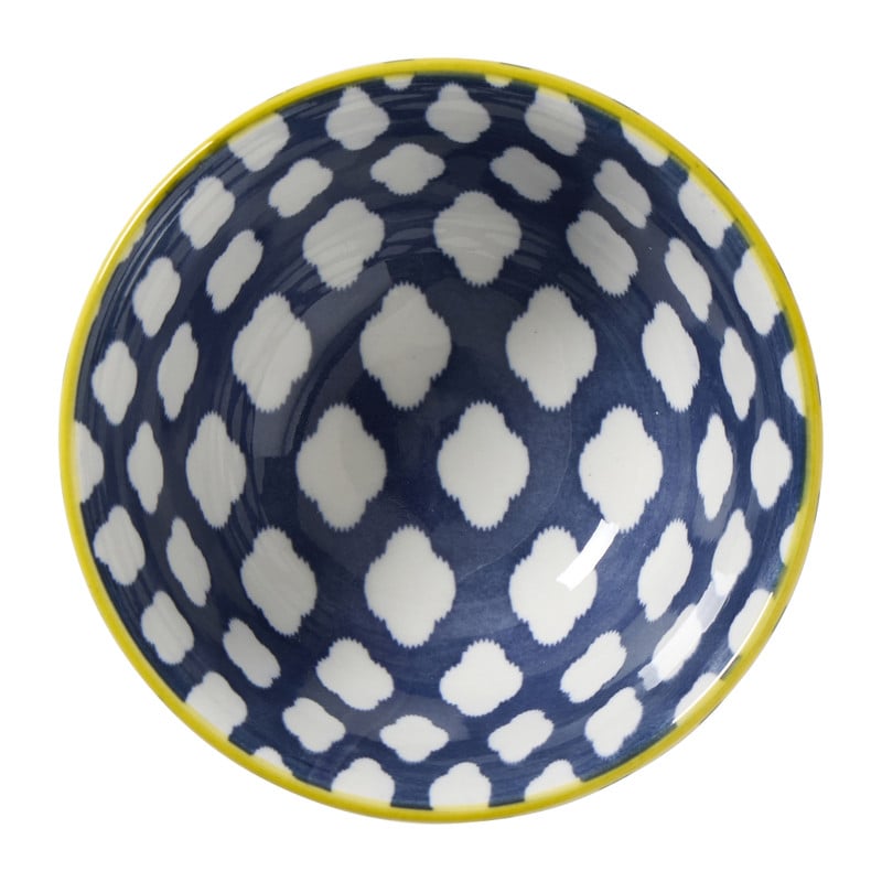 Schaaltje klein Bowie - groen/blauw - ø9x4.6 cm