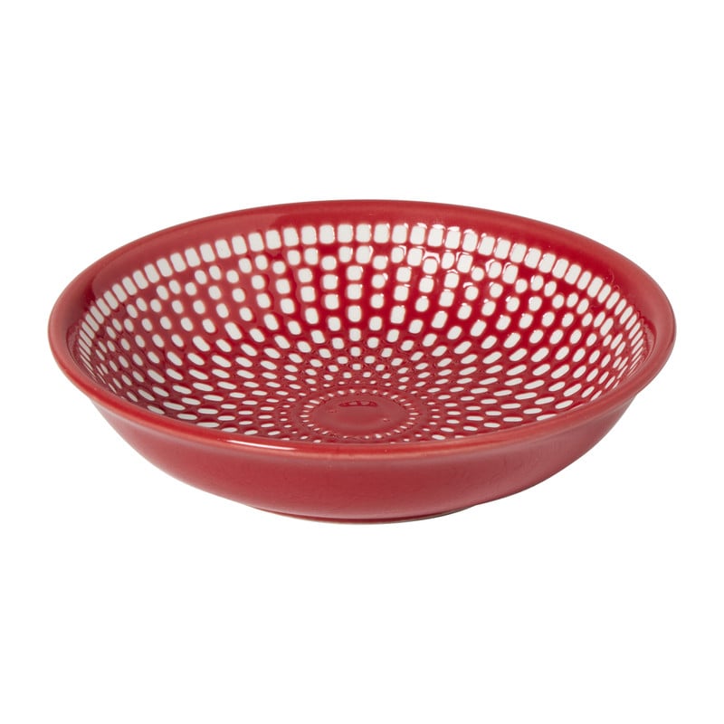 Schoteltje Bibi - roze/rood - ø9.7x2.5 cm