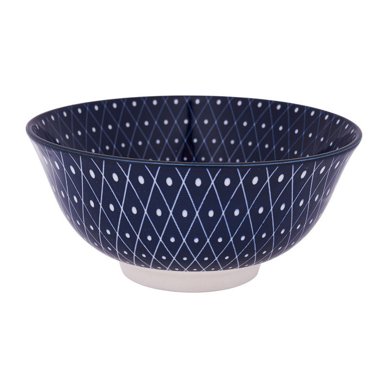 Schaal blue print - diverse varianten - ø15 cm 