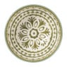 Schaaltje Chiara middel - geel/groen - ø12x5.8 cm