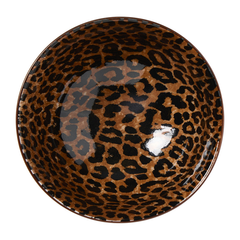 Schaaltje Cato middel - luipaardprint - ø12x5.8 cm