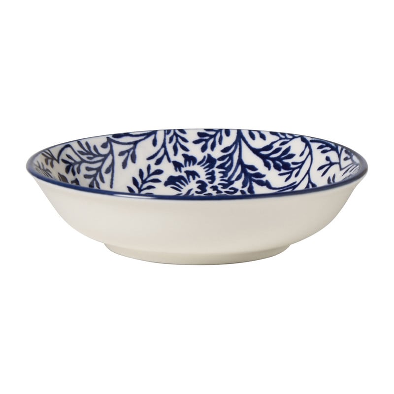 Schoteltje Caroline - blauw/groen - ø9x2.5 cm