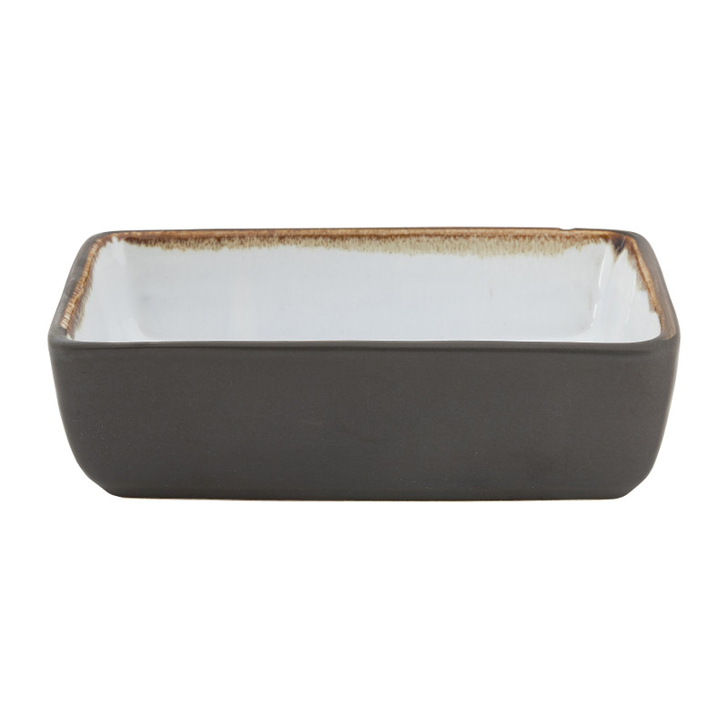 Schaal reactive glaze - 15x9.5 cm 