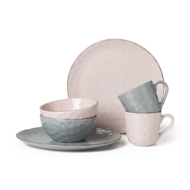 Schaal Kosmos - roze - ø15x6,5 cm 