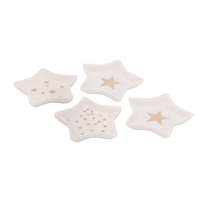 Bordje ster - 4 stuks