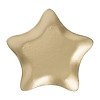 Schaal ster - goudkleurig - 19.5x19.5 cm