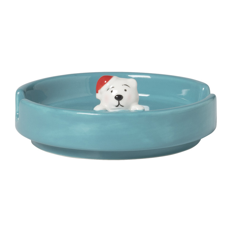 Mok It's Cold Outside - blauw - 12.5x14.7x10.3 cm