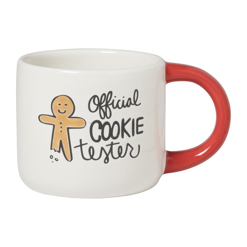 Mok Cookie Tester - rood - 12.5x14.7x10.3 cm