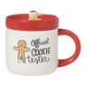 Mok Cookie Tester - rood - 12.5x14.7x10.3 cm