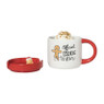 Mok Cookie Tester - rood - 12.5x14.7x10.3 cm
