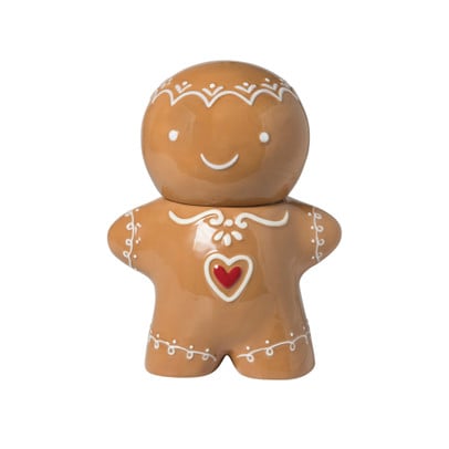 Voorraadpot gingerbread - bruin - 25.5x19.4x14.8 cm