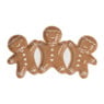 Schaaltje gingerbread - bruin - 14.9x25.8 cm