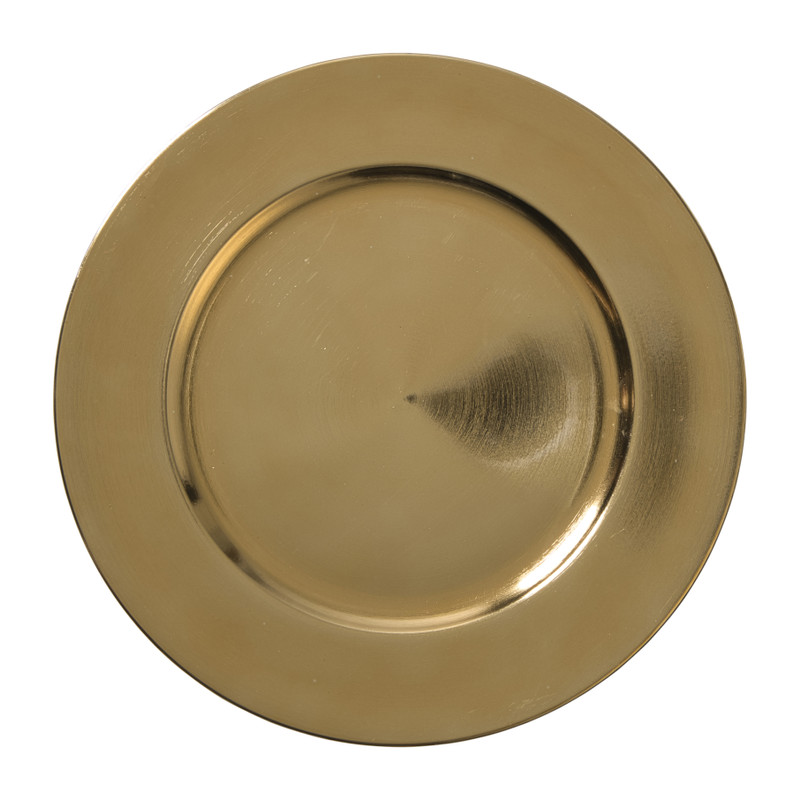 Onderbord - brons - ø33 cm
