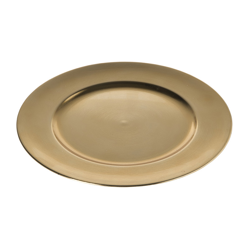 Onderbord - brons - ø33 cm