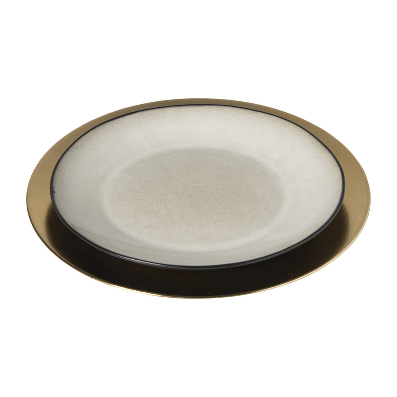Onderbord - brons - ø33 cm