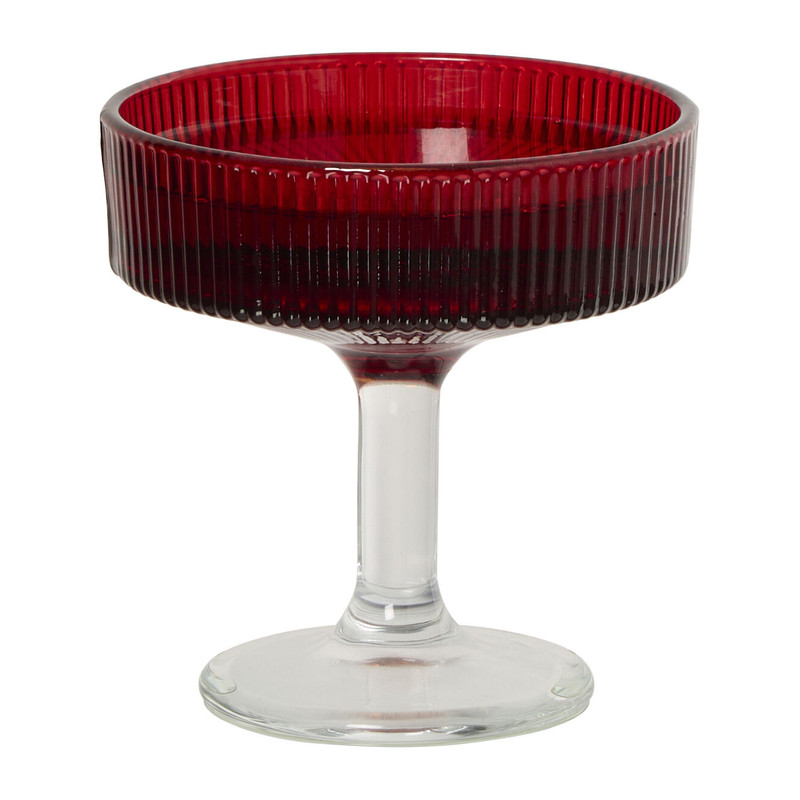 Champagne coupe - roze -190 ml