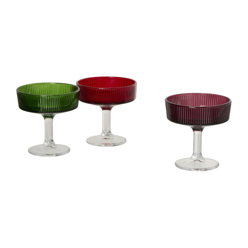 Champagne coupe - roze -190 ml