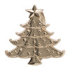 Servetring kerstboom - set van 4 - ø5 cm 