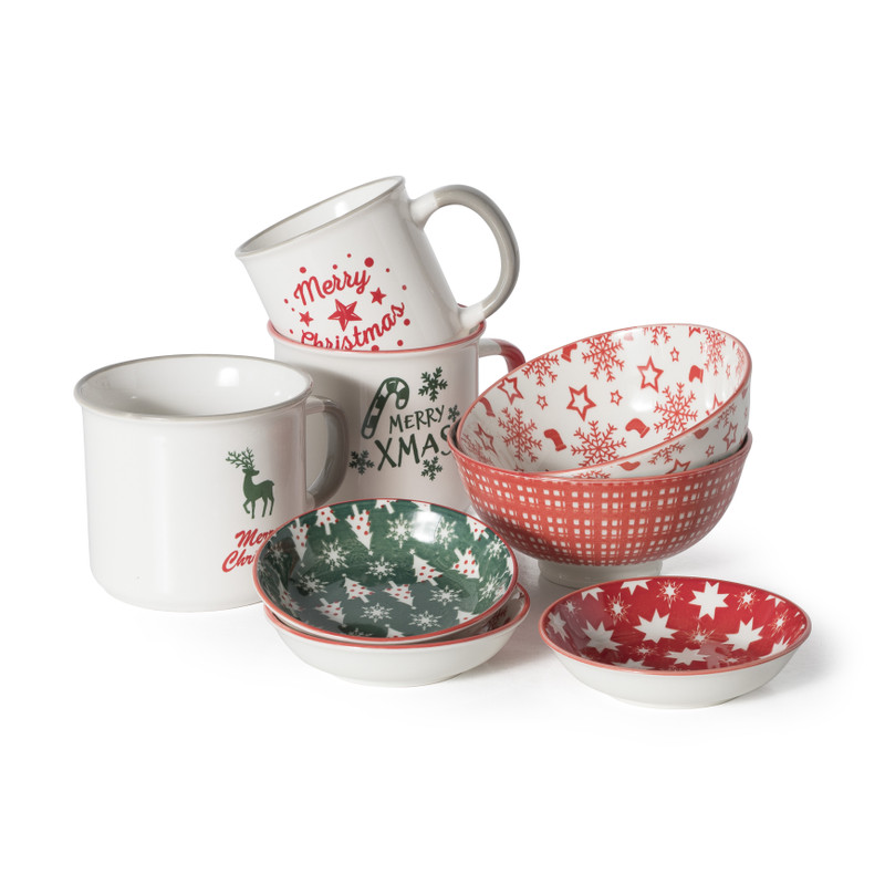 Schoteltje kerst - Ø9 cm