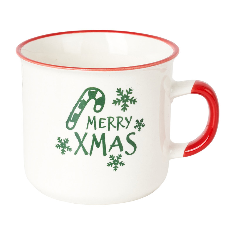 Mok kerst - diverse prints - 280 ml