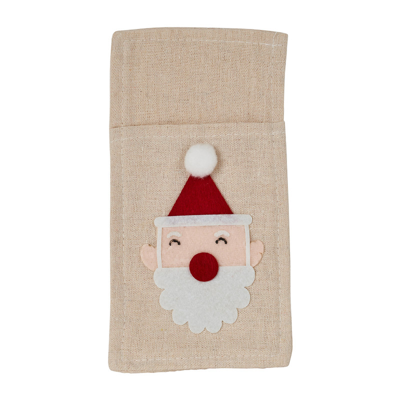 Bestekzakje kerst - diverse soorten - 11x20 cm