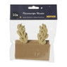 Naamkaartjes rendier - 10x8 cm - set van 10