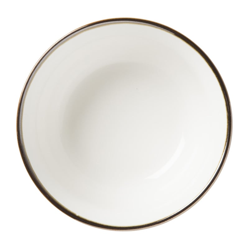 Schaaltje gouden kerstboom - zwart - 450 ml