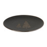 Dinerbord gouden kerstboom - zwart - ⌀26.5 cm
