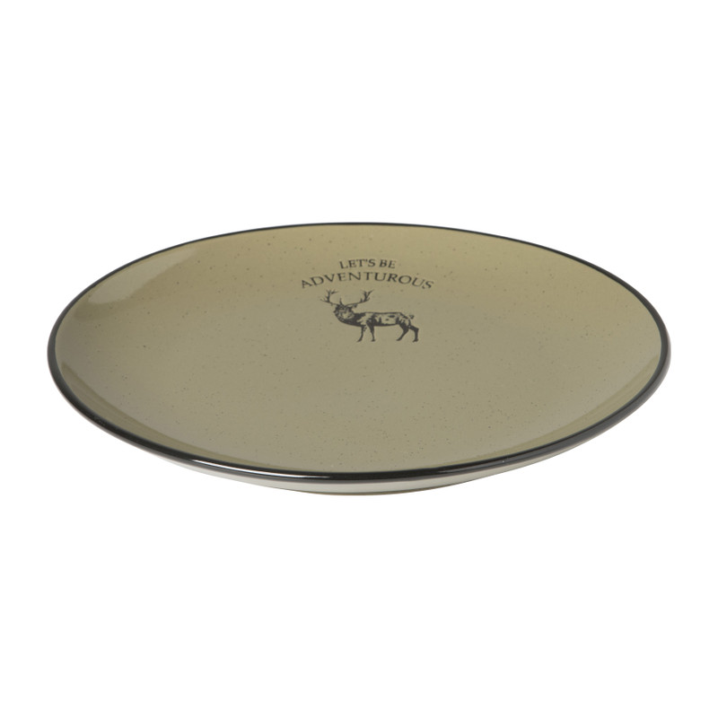 Ontbijtbord adventurous - ⌀21 cm