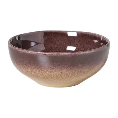 Schaaltje Olivia - bordeauxrood/beige - ø16.8x7 cm