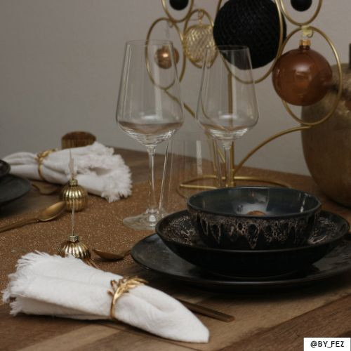 Ontbijtbord pico - roze - ø22x2.5 cm