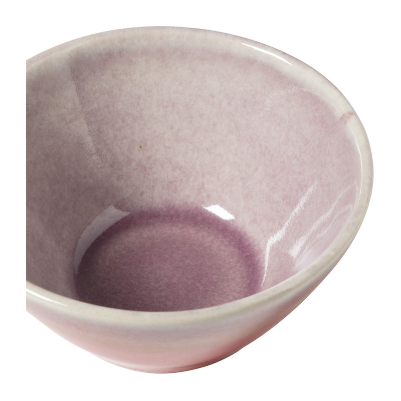 Schaaltje Roots - rood/paars - ø8.5x4 cm