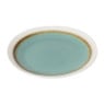 Dinerbord Roots - turquoise - ø27.5x3 cm