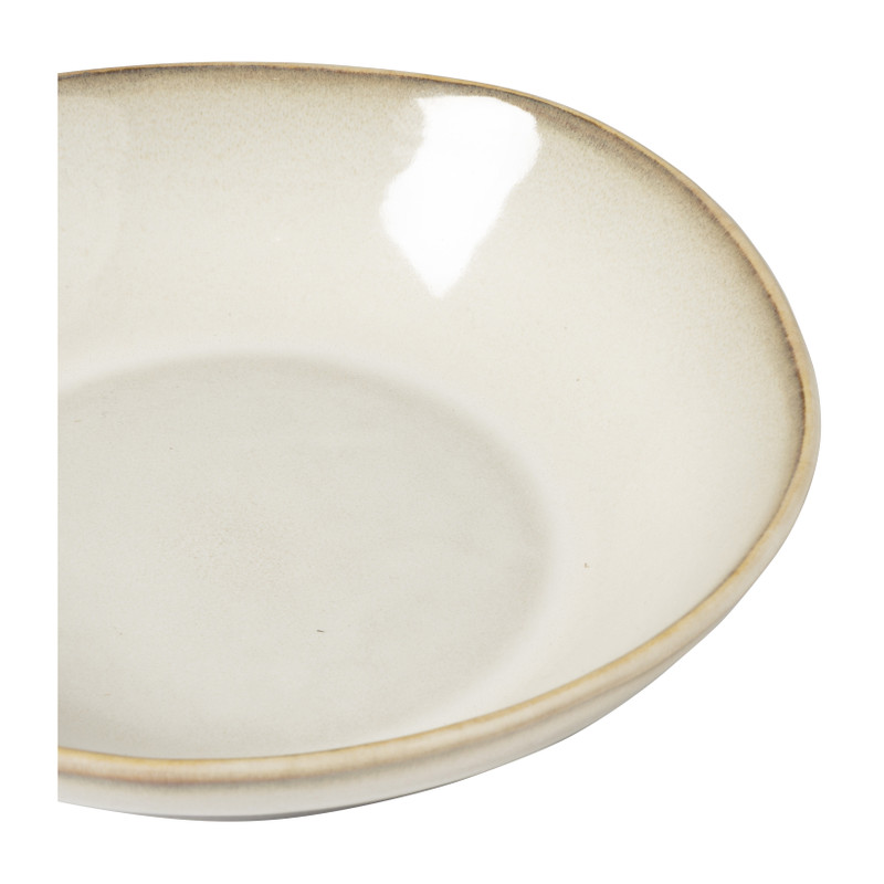 Schaal Roots - beige - ø28x5.8 cm