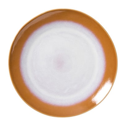 Dinerbord roots - oranje - ø27.5x3 cm