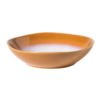 Diep bord roots - oranje - ø20x5.4 cm