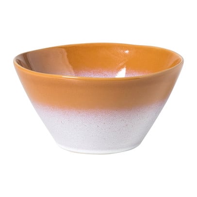 Schaaltje roots middel - oranje - ø15.7x8.2 cm