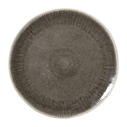 Dinerbord fuji - bruin - ø27.5x2.4 cm