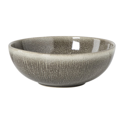 Schaal fuji - bruin - ø17x6 cm