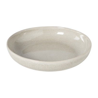 Diep bord fuji - beige - ø22x4 cm