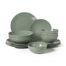 Serviesset - groen - 16-delig - 4-persoons