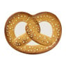 Schaaltje pretzel - bruin - 1.5x16x12 cm