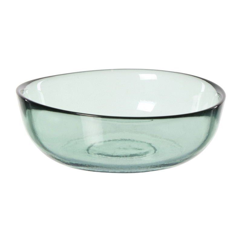 Schaaltje glas - transparant - ø14.5x5.5 cm