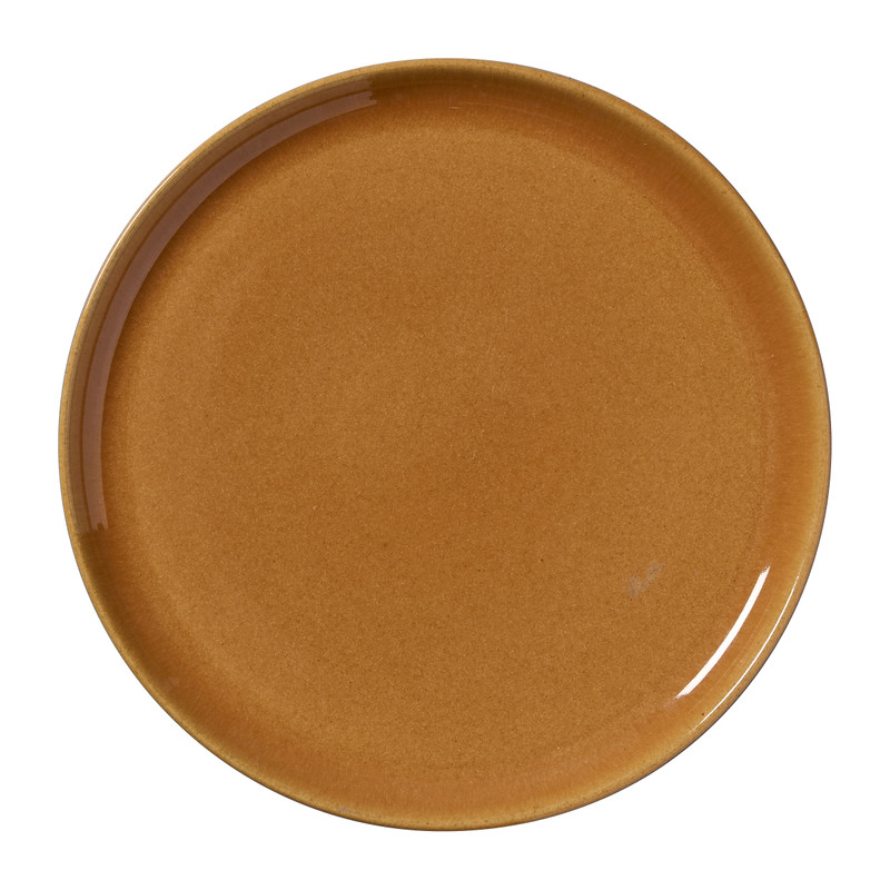 Ontbijtbord Lisbon - caramel - ø22x2 cm