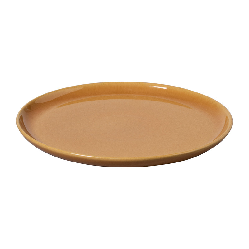 Ontbijtbord Lisbon - caramel - ø22x2 cm