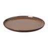 Dinerbord Lisbon - bruin - ø27.5x2.5 cm
