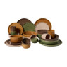 Schaaltje Lisbon groot - bruin - ø14.5x7 cm