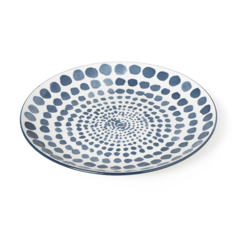 Ontbijtbord Isla Bonita - blauw - ø19 cm